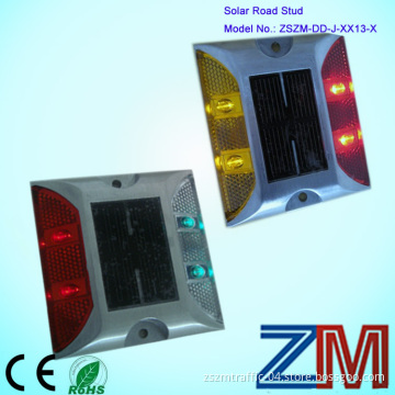 6 LEDs 1.2V 650 mAh Colors Flashing Traffic Road Stud/ Road Marker